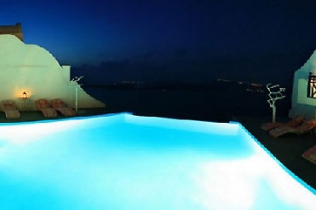 Hotel na wyspie Santorini