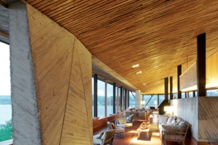 Modernistyczny styl Hotelu Refugia : Chile