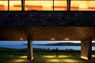 Modernistyczny styl Hotelu Refugia : Chile