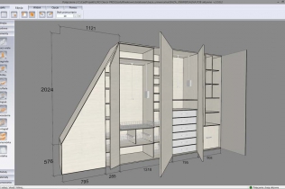 Łatwiej i szybciej z Modułem Szaf Wnękowych: CAD Projekt K&A