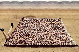 Nietypowy namiot na campingu : fieldcandy