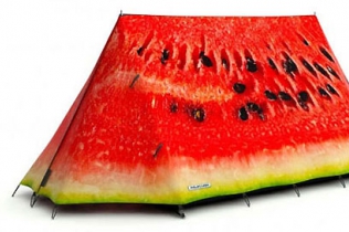 Nietypowy namiot na campingu : fieldcandy