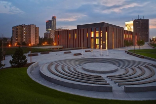 Projekt architektoniczny Narodowej Orkiestry Symfonicznej Polskiego Radia