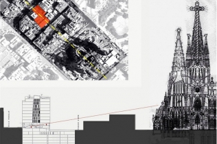 W cieniu Sagrada Familia : projekt Hotelu Ayre, Barcelona