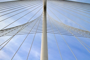 Projekt mostu w Dallas, USA : Santiago Calatrava
