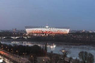 Stadion Narodowy w Warszawie z innej perspektywy 