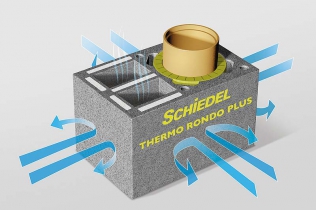 Schiedel Thermo Rondo Plus - innowacyjny system kominowy