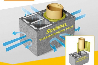 Schiedel Thermo Rondo Plus - innowacyjny system kominowy