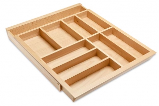 Drewniane organizery do szuflad - funkcjonalnie i stylowo