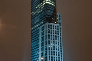 Warszawa nocą