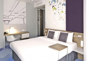 Wnętrza hotelu sieci ibis Styles we Lwowie