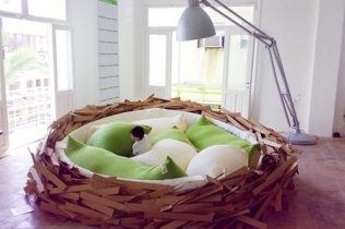 Kreatywne łóżka w sypialni