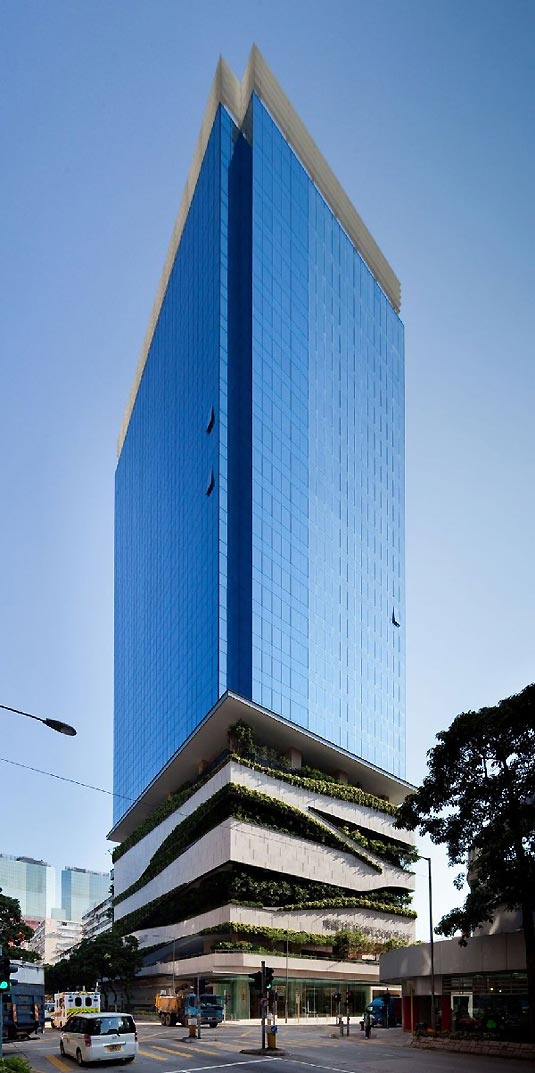 Biurowiec w Hong Kongu : Aedas