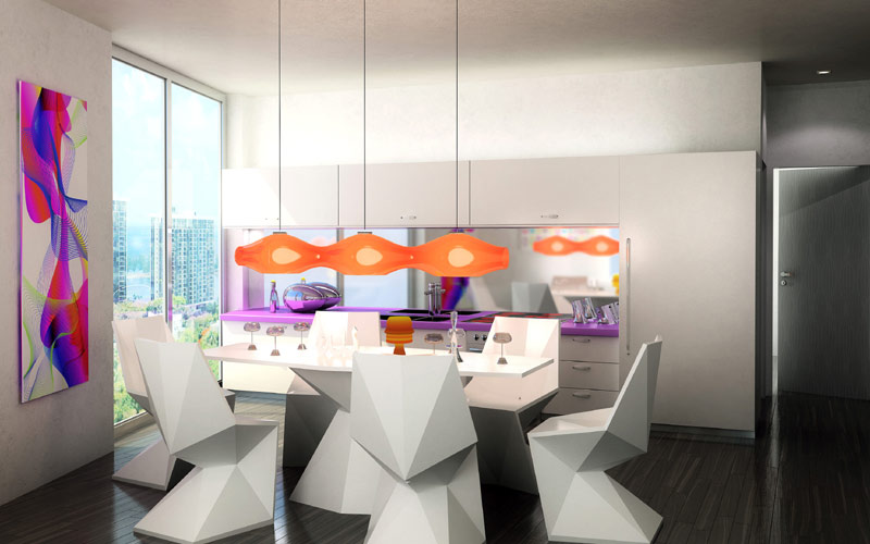 MyBrickell w Miami : kompleks zaprojektowany przez Karima Rashida