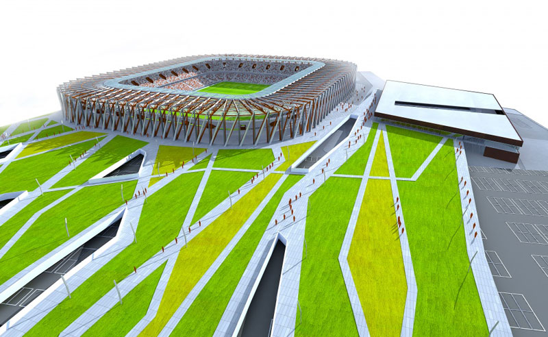 Projekt stadionu 